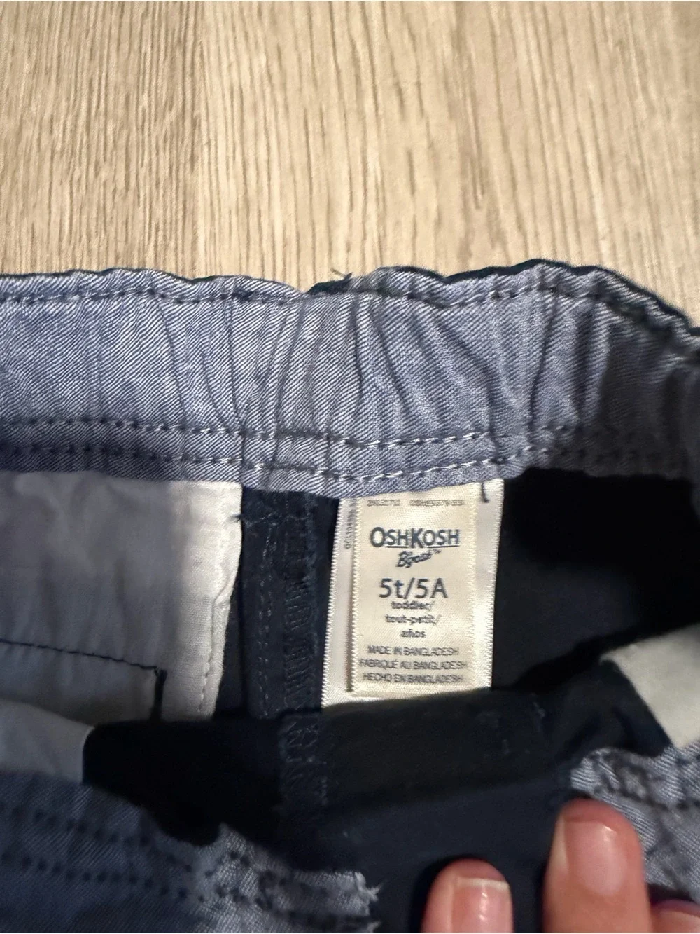 OshKosh B'gosh Navy Flat-Front Men’s Shorts